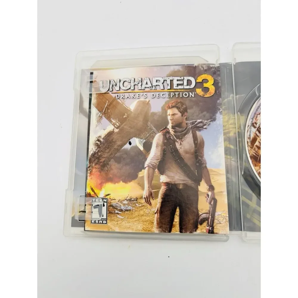 Uncharted 3 Drake's Deception Playstation 3 PS3 Complete in Box VG Condition